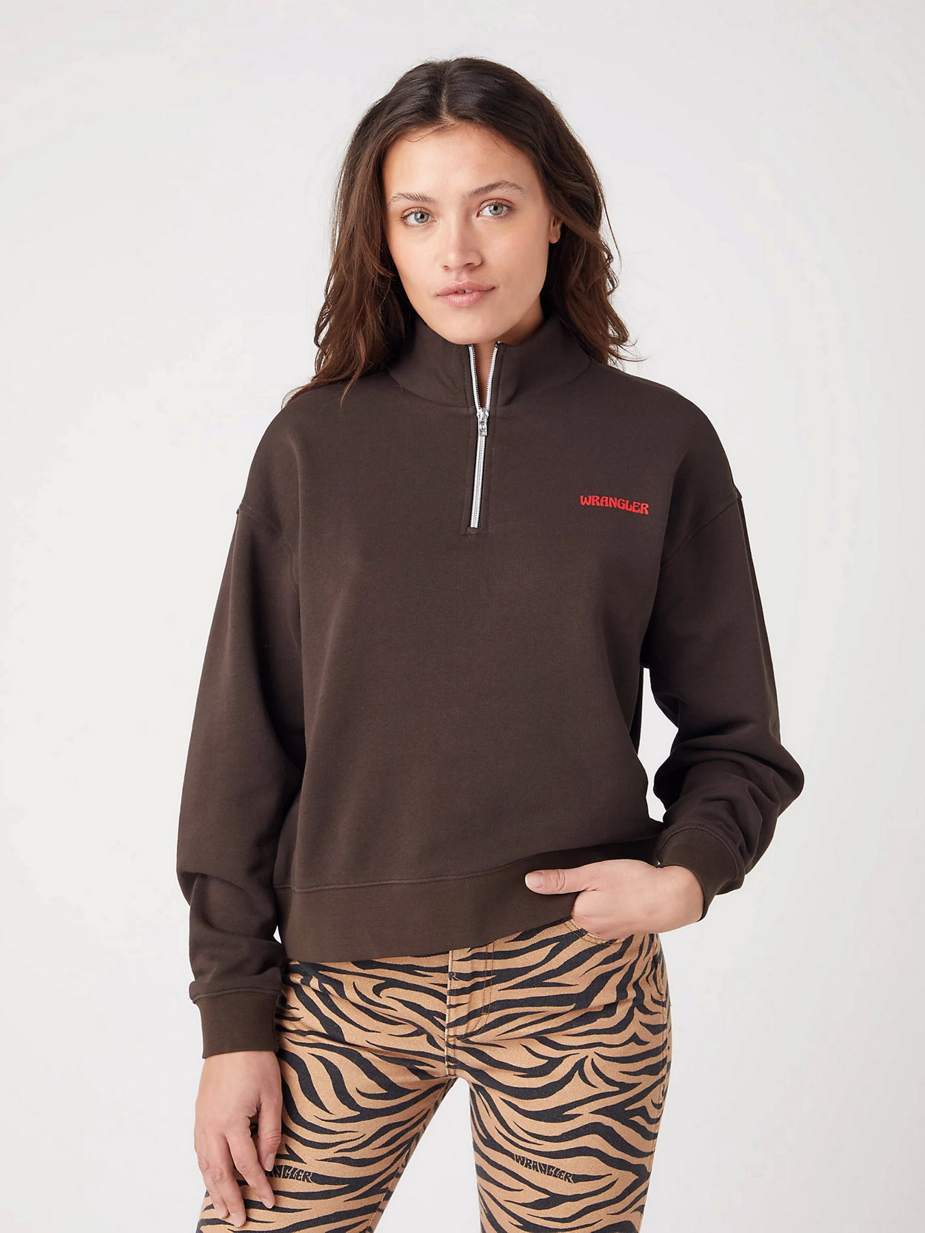 Кофта Wrangler Half Zip модель W6Q5FAH3800 Фото