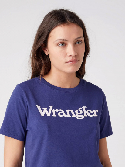 Футболка Wrangler Round Tee модель W7N4D3B5100 — фото 3 - INTERTOP