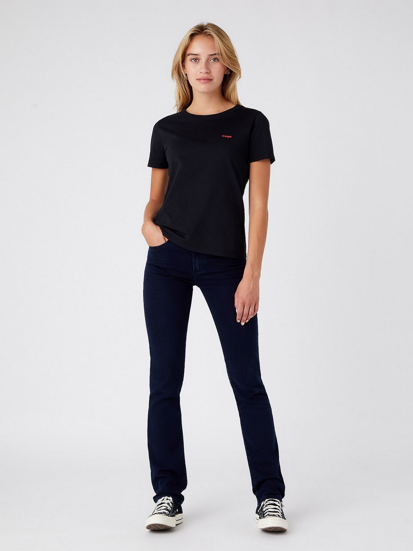 Футболка Wrangler Sign Off Tee модель W7Q0EV10000 Фото