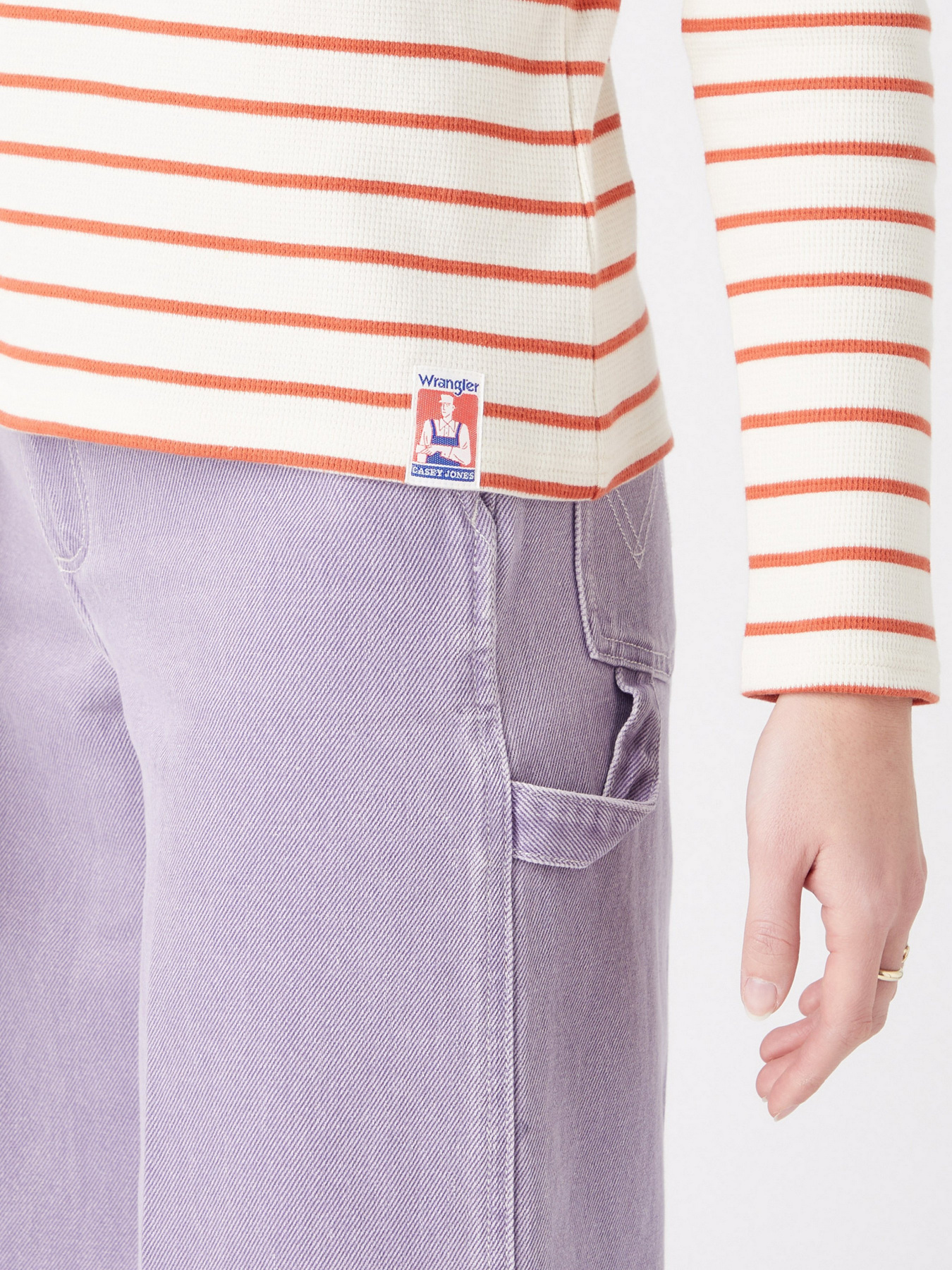 Лонгслив Wrangler Henley Waffle Baby модель W7R5DAA2300 Фото