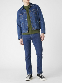 Свитшот Wrangler Sign Off Sweat модель W6589HAG3 Свитшот Wrangler Sign Off Sweat модель W6589HAG3 Фото