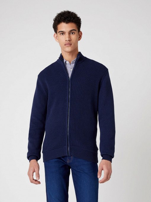 Кофта Wrangler Full Zip Knit модель W8B5QO114 Фото