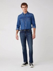 Прямые джинсы Wrangler Texas Low Stretch модель W12183947_32 Фото