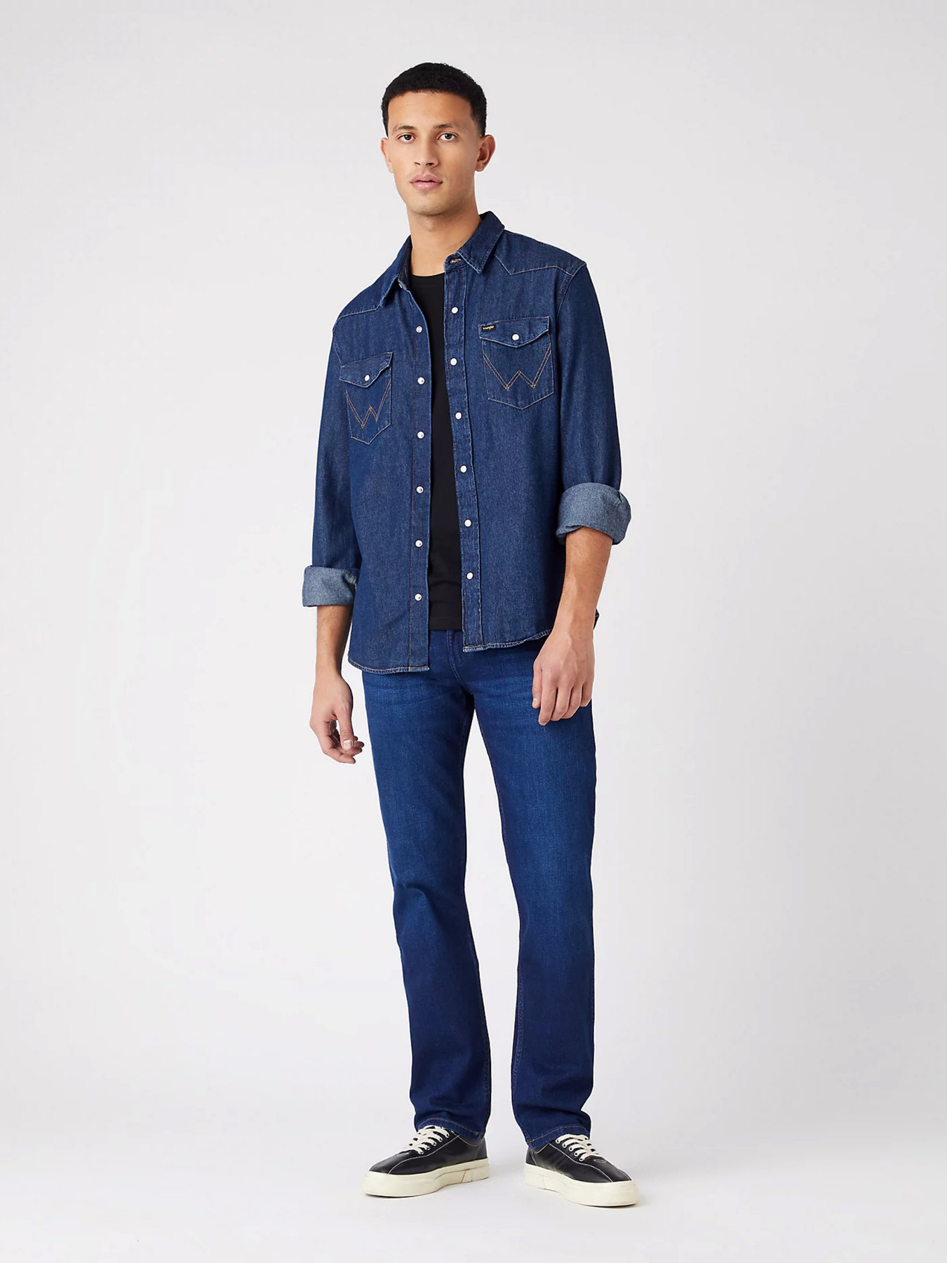 Прямі джинси Wrangler Greensboro модель W15QYI39K_32 Фото