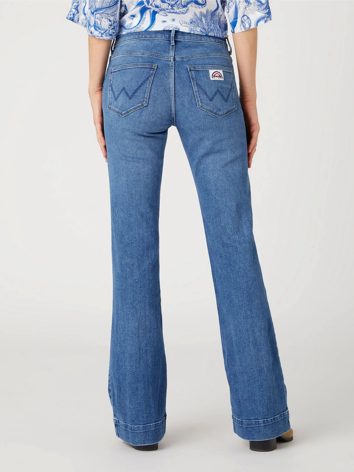 Джинси кльош Wrangler Flare модель W2334736Y_32 Фото
