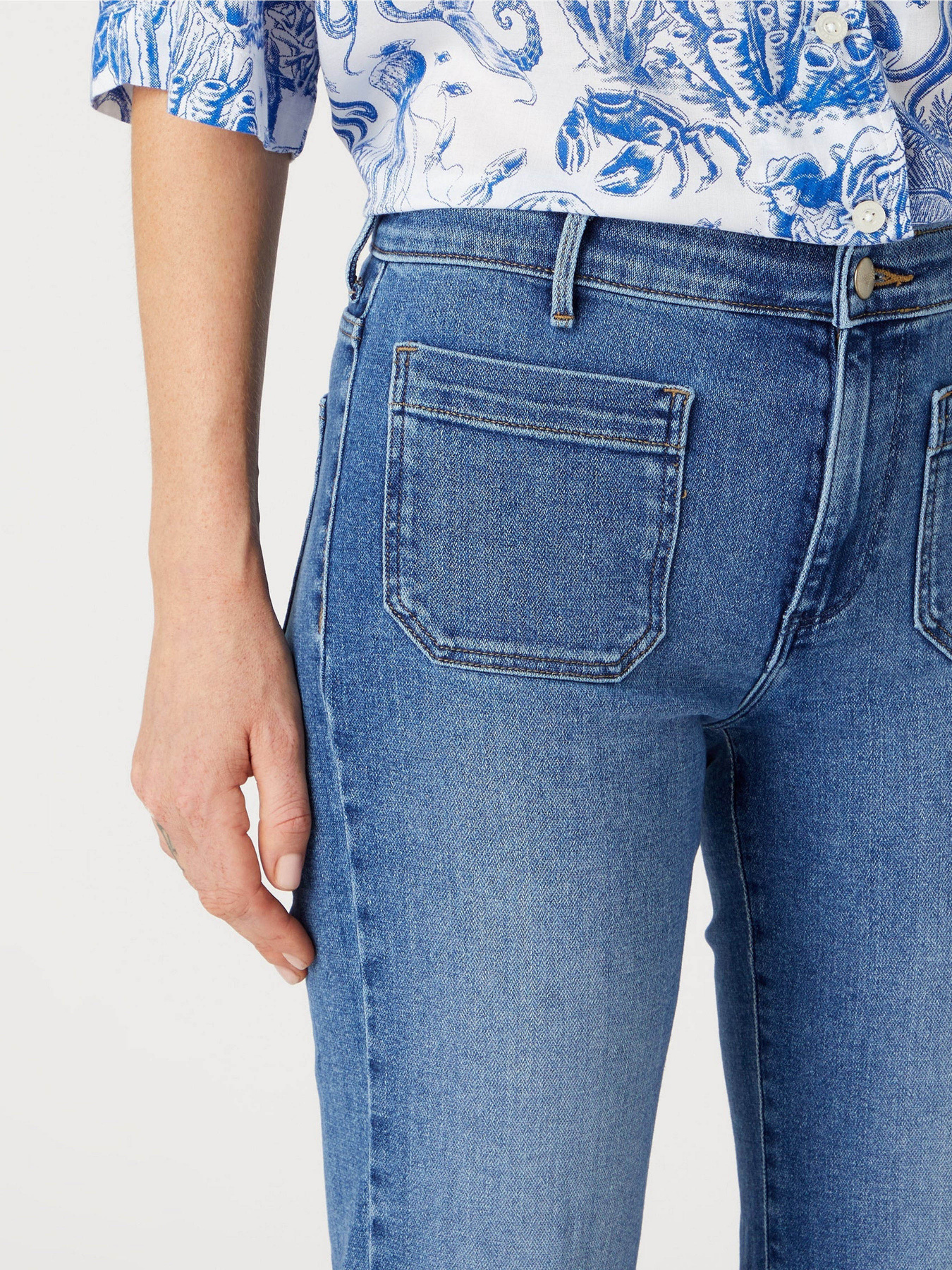 Джинси кльош Wrangler Flare модель W2334736Y_32 Фото