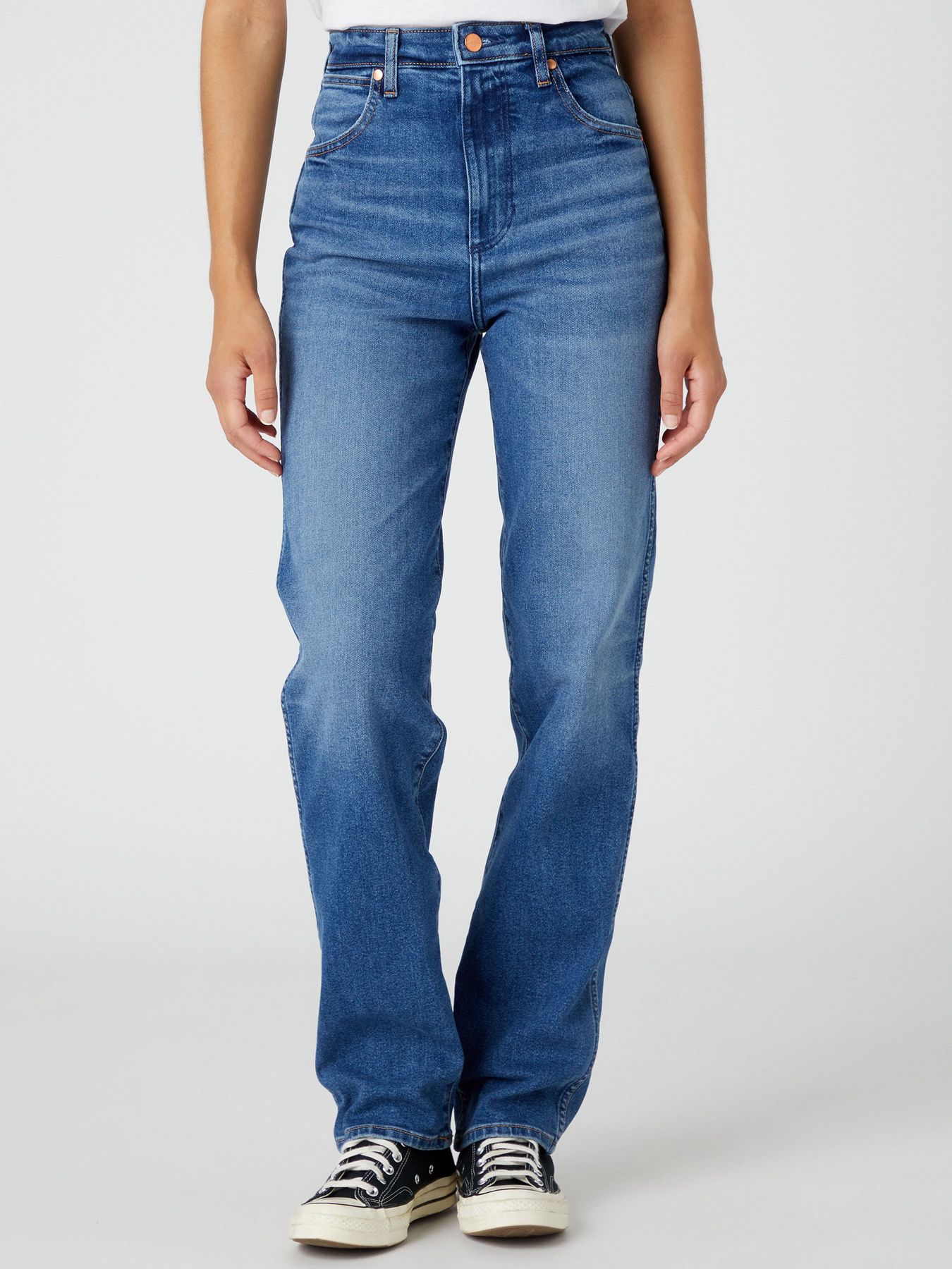 Джинсы мом Wrangler Mom Straight модель W27MYLZ71_32 Фото