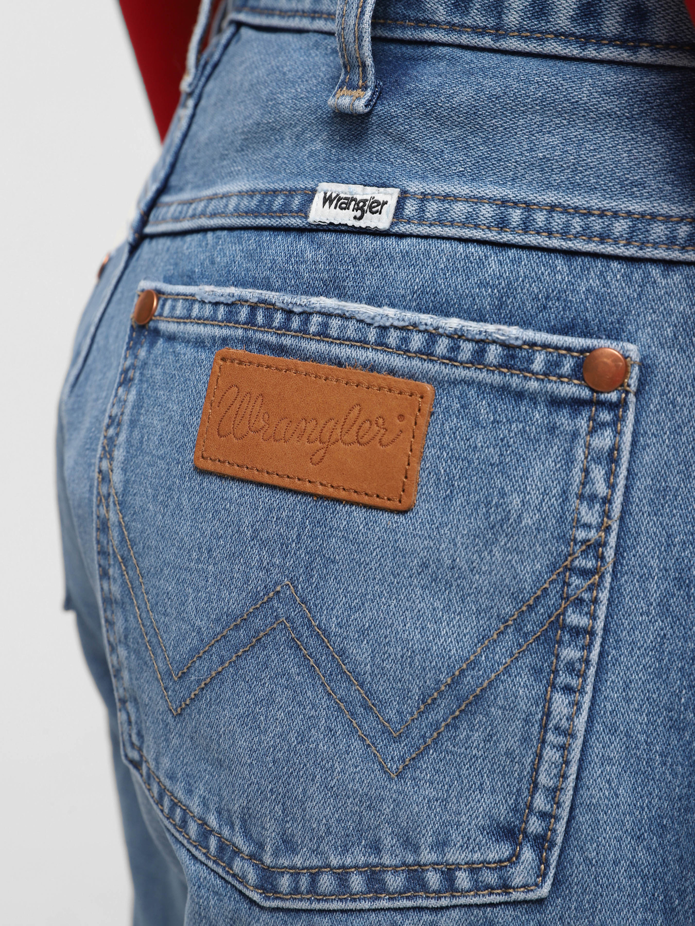 Прямі джинси Wrangler Wild West модель W2H273191_32 Фото