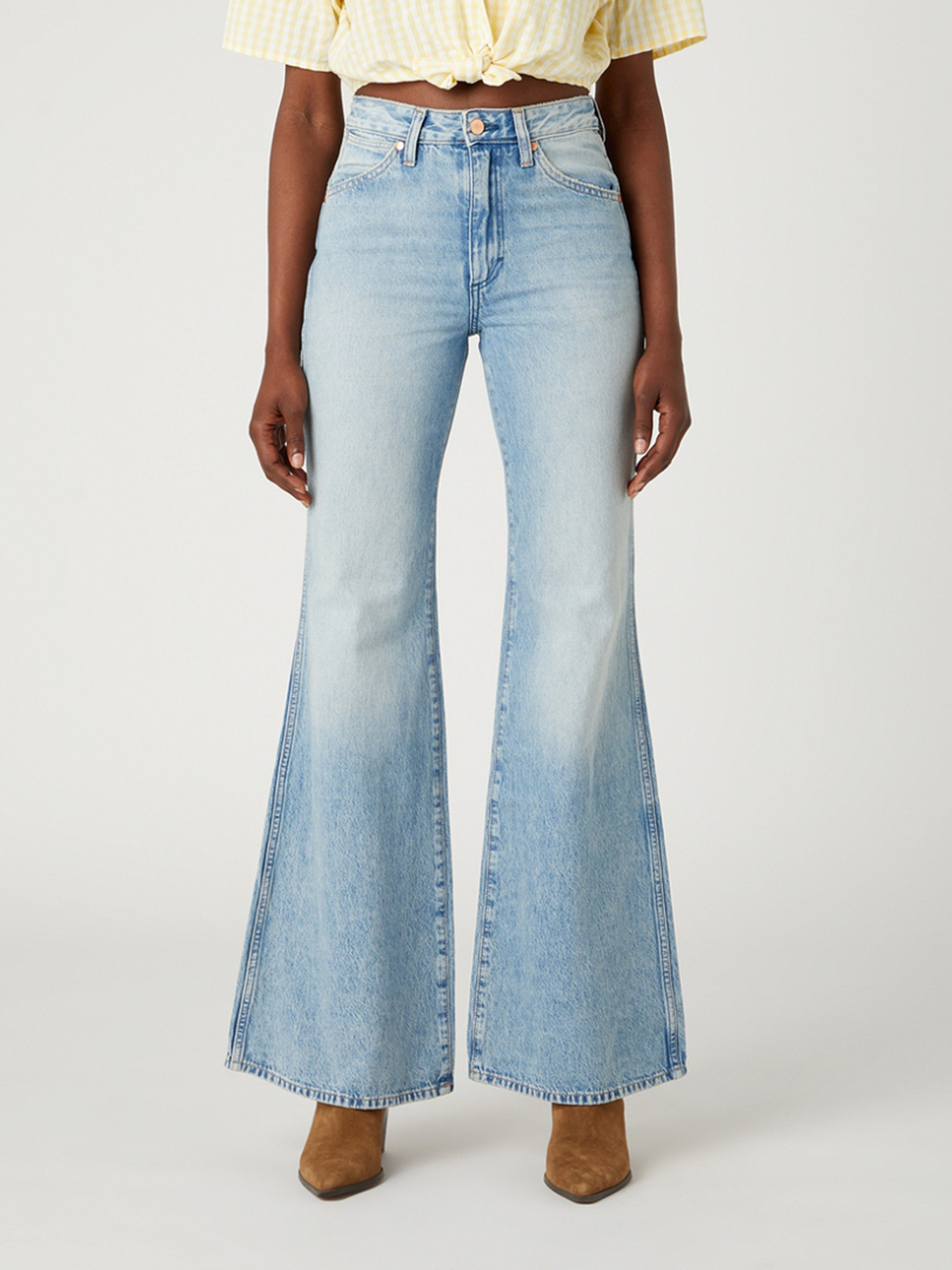 Джинси кльош Wrangler Wanderer модель W2H4DE33I_32 Джинси кльош Wrangler Wanderer модель W2H4DE33I_32 Фото