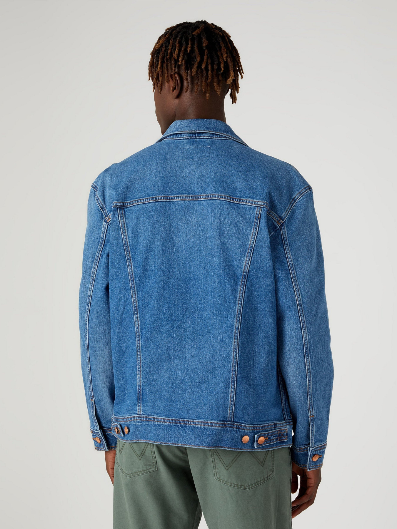 Джинсова куртка Wrangler Anti Fit модель W459DNY96 Фото