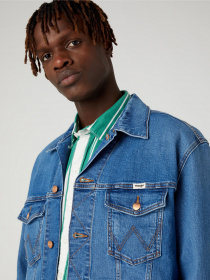 Джинсова куртка Wrangler Anti Fit модель W459DNY96 Фото