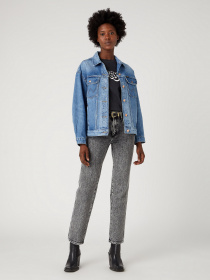 Джинсова куртка Wrangler Jumbo Trucket модель W4Z47335Q Фото