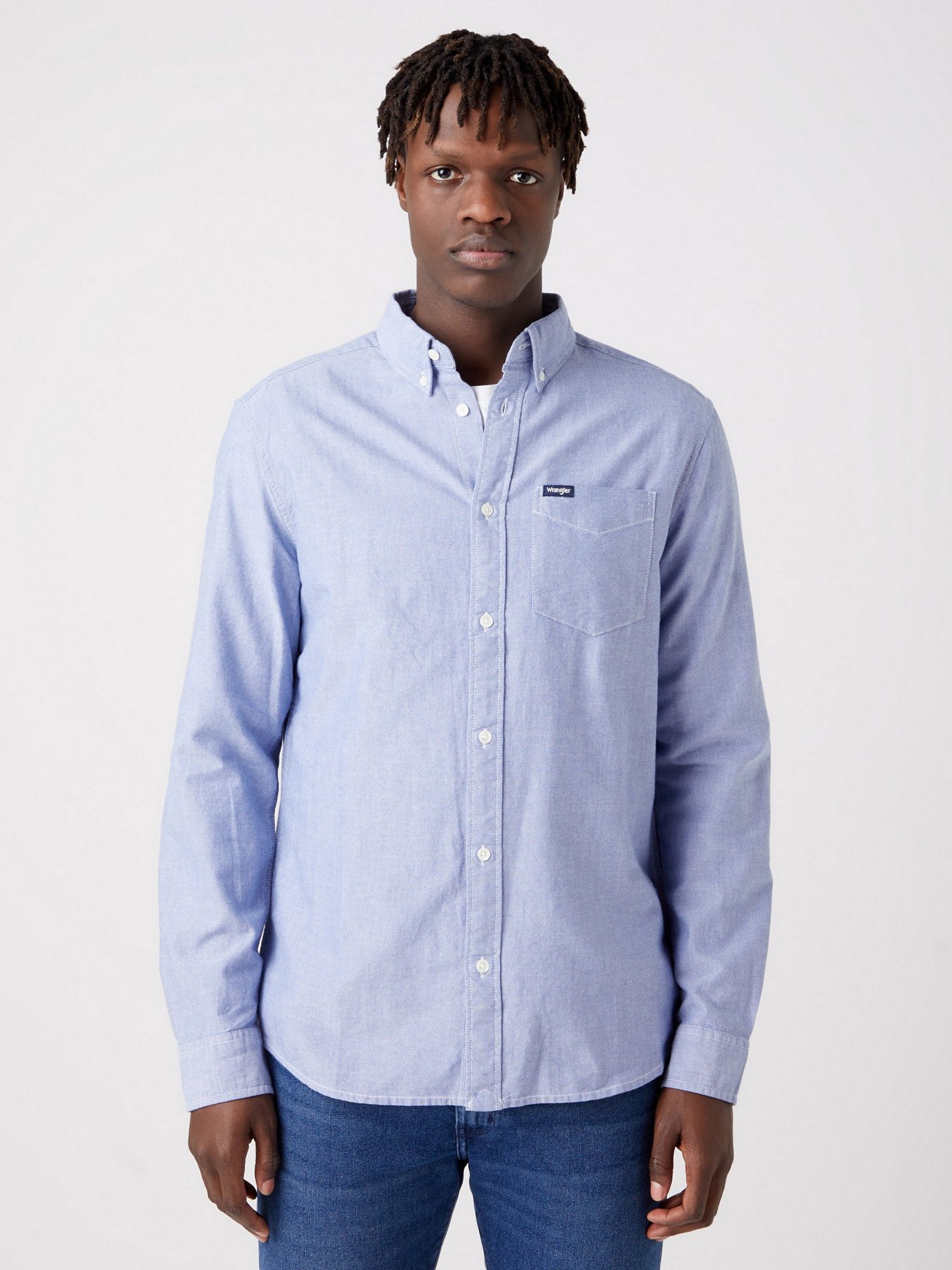 Сорочка повсякденна Wrangler One Pocket Button Down модель W5B1BMX7K Фото
