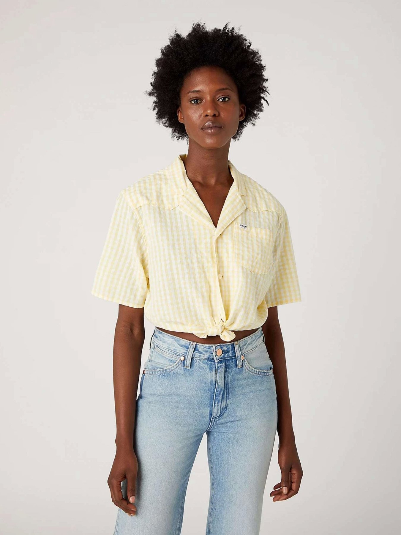 Сорочка Wrangler Tie Resort Shirt модель W5Q45PY37 Фото