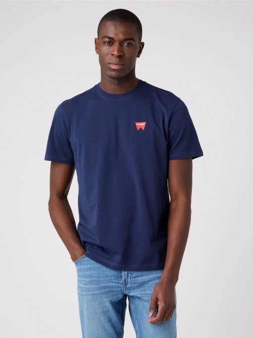 Футболка Wrangler Sign Off модель W70MD3114 Фото