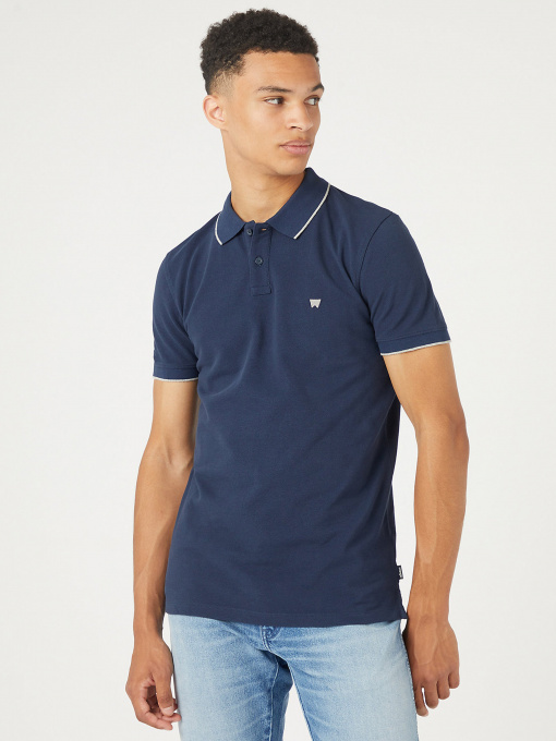 Поло Wrangler Polo Shirt модель W7BHK4114 Фото