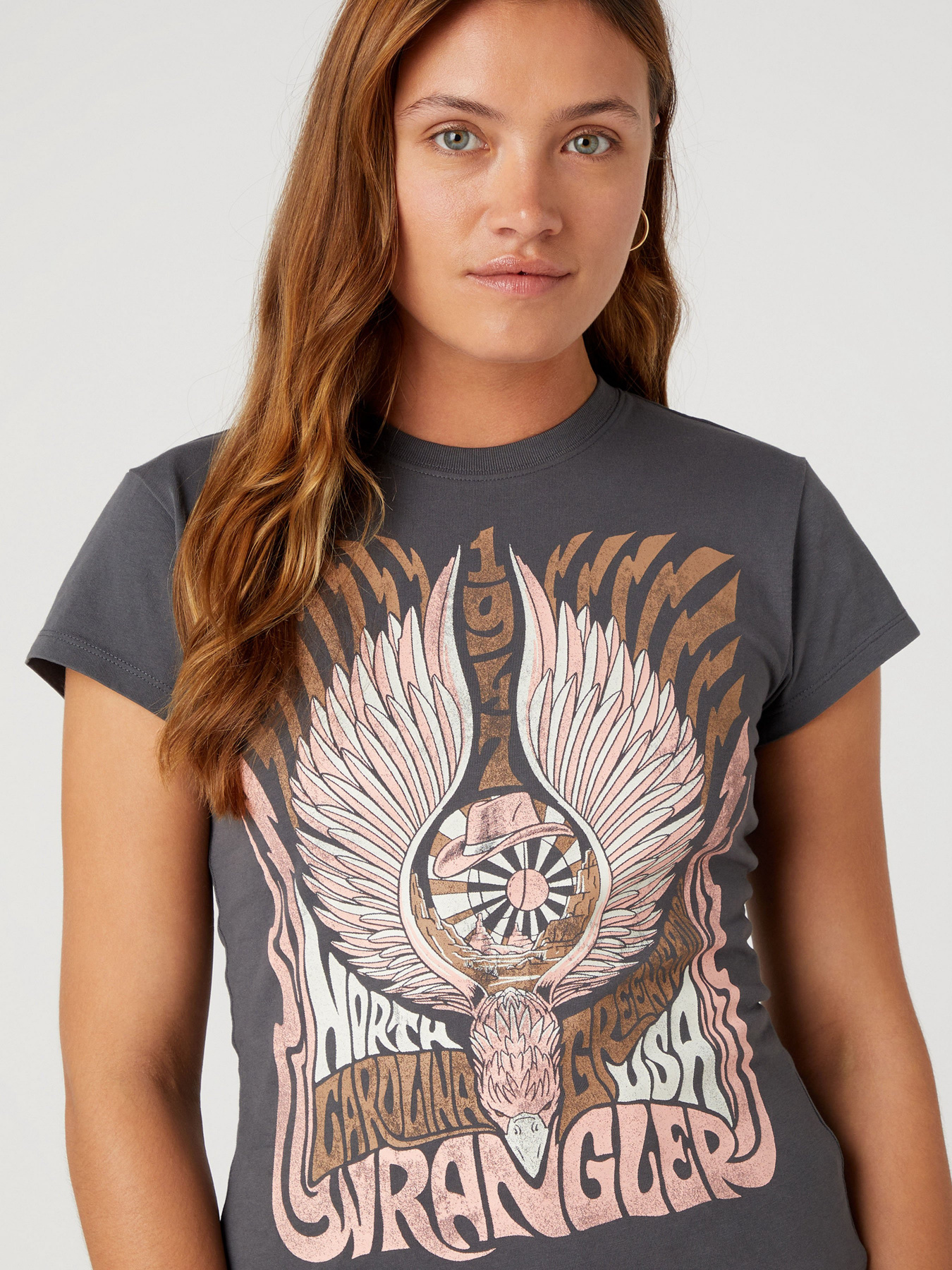 Футболка Wrangler Shrunken Band модель W7FDEEM08 Фото