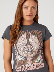 Футболка Wrangler Shrunken Band модель W7FDEEM08 Фото