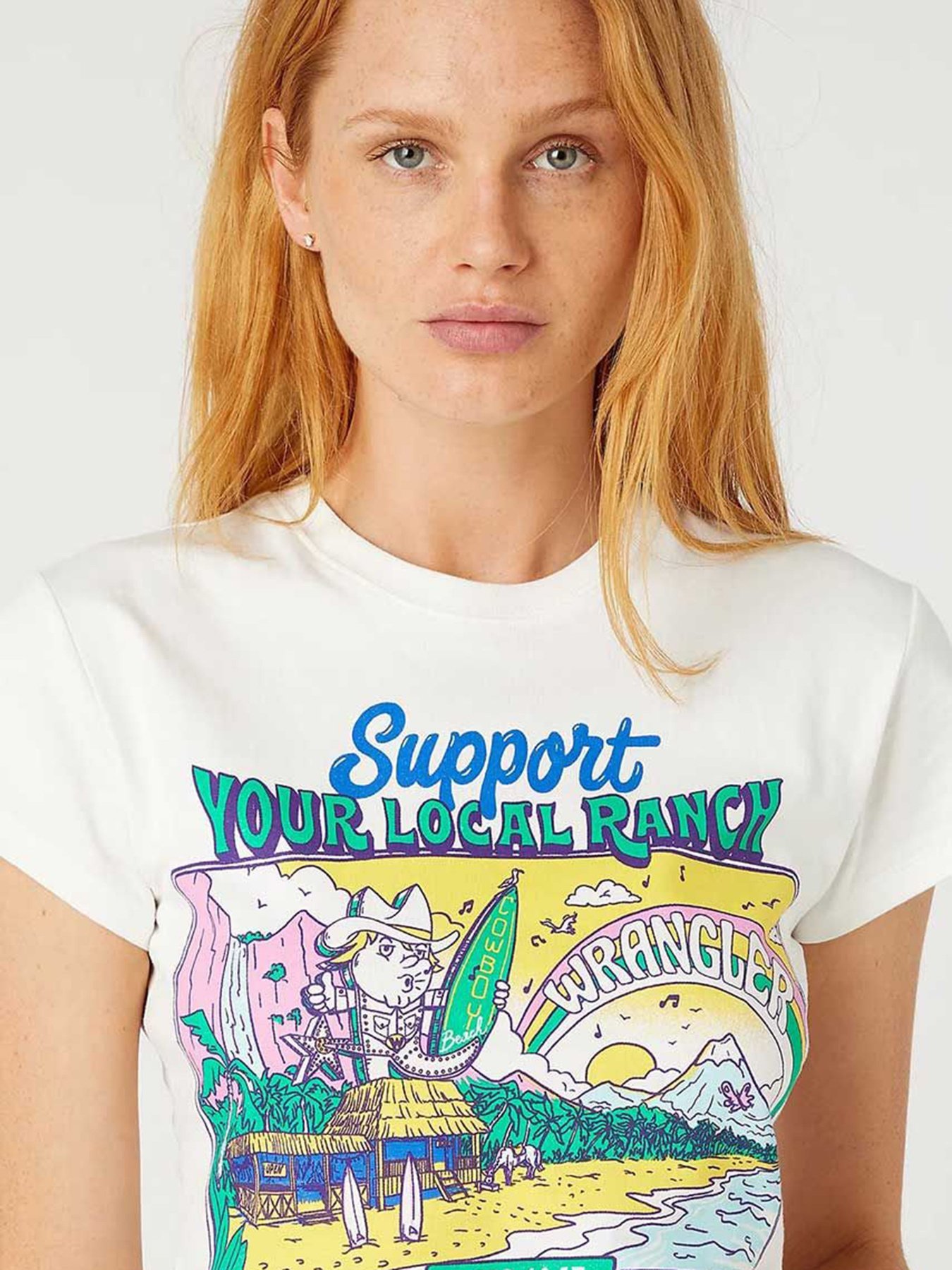 Футболка Wrangler модель W7FDEEW02 Футболка Wrangler модель W7FDEEW02 Фото