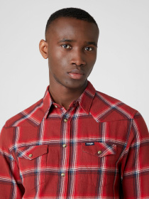 Рубашка повседневная Wrangler Western модель W5A0T2H11 Фото