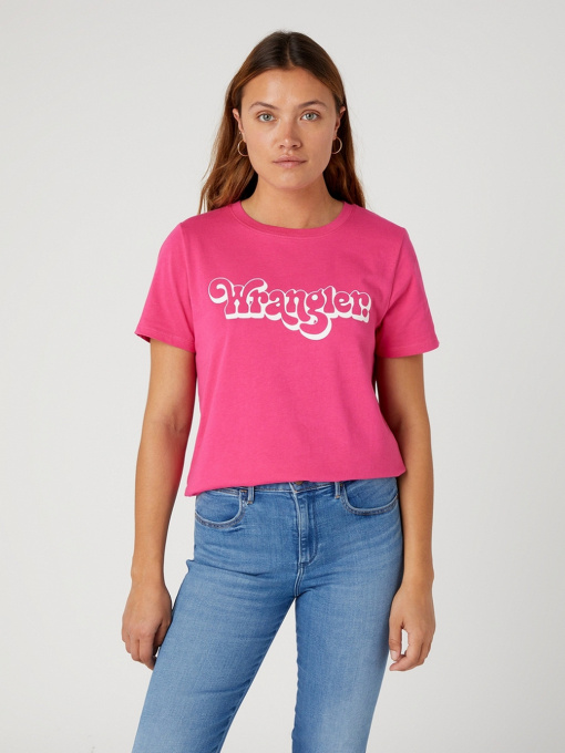 Футболки і поло Wrangler Round Tee модель W7N4D3P62 Фото