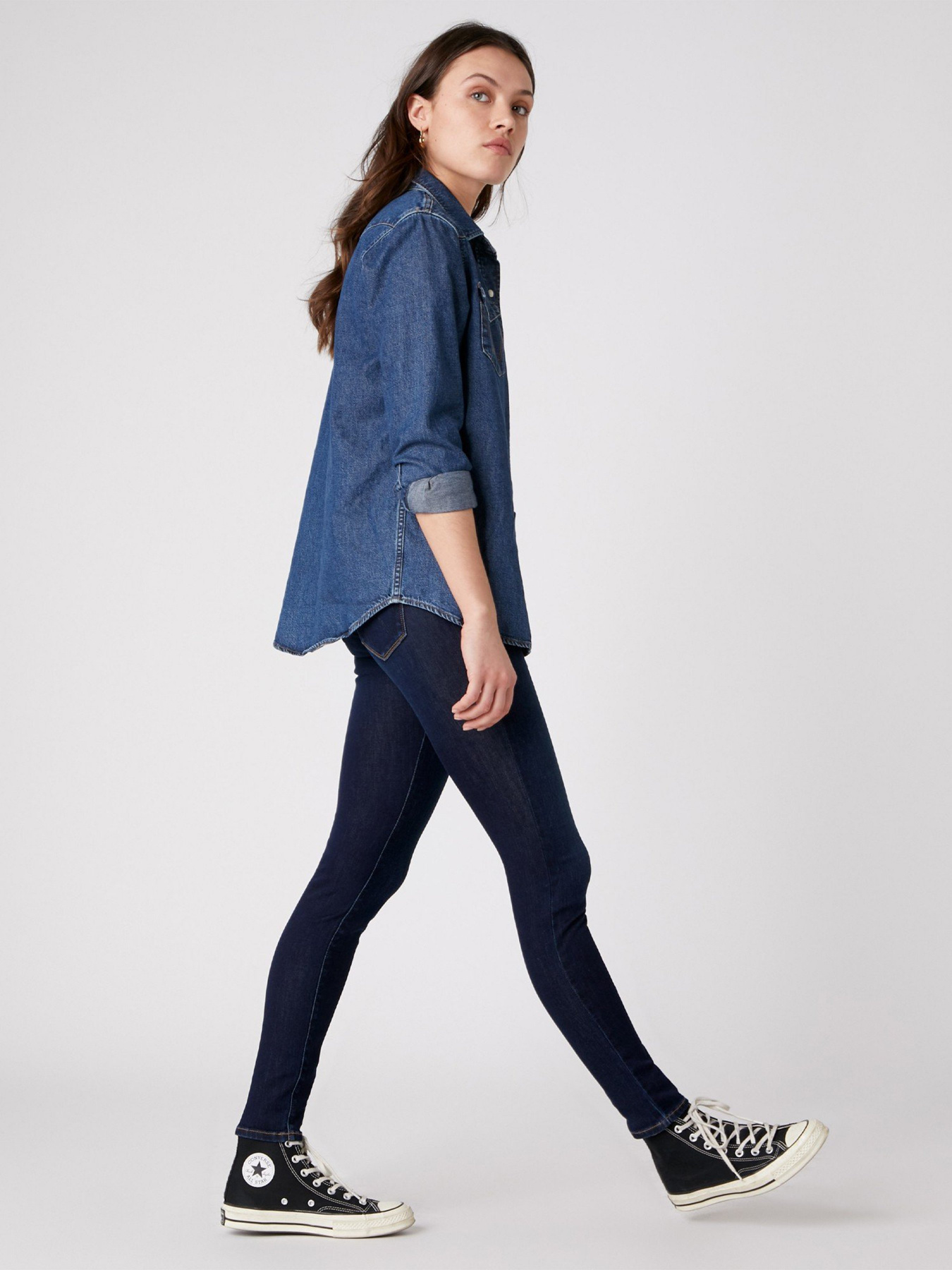 Скіні джинси Wrangler Skinny модель W28KJB65C_32 Фото