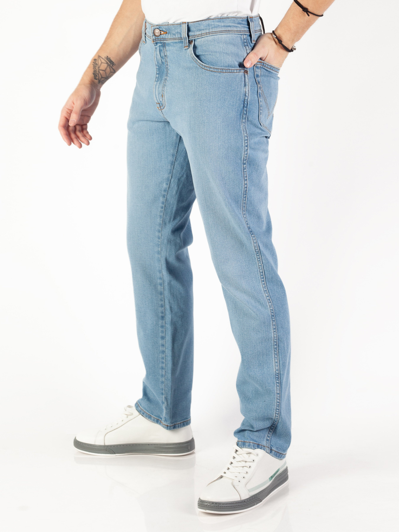 Зауженные джинсы Wrangler Texas Slim модель W12SHN42N_32 Фото