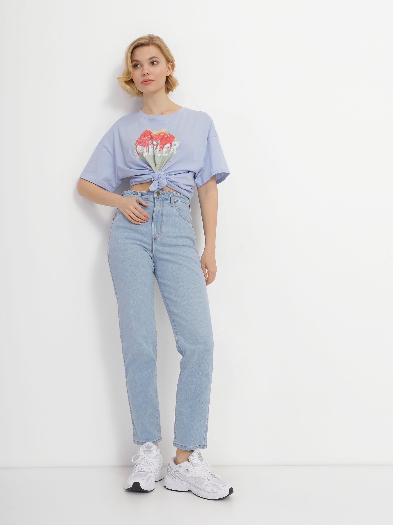 Джинсы мом Wrangler Mom модель W246HN42H_32 Фото