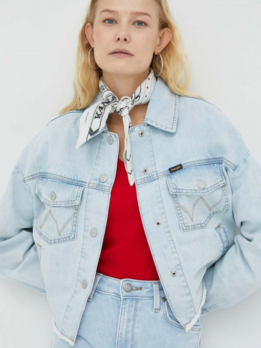 Джинсова куртка Wrangler модель W429HF48L Фото