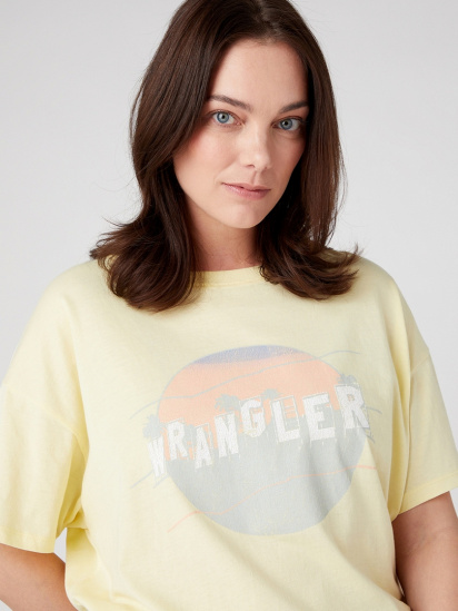 Футболка Wrangler Girlfriend Tee модель W7XIEVX6Z — фото 4 - INTERTOP