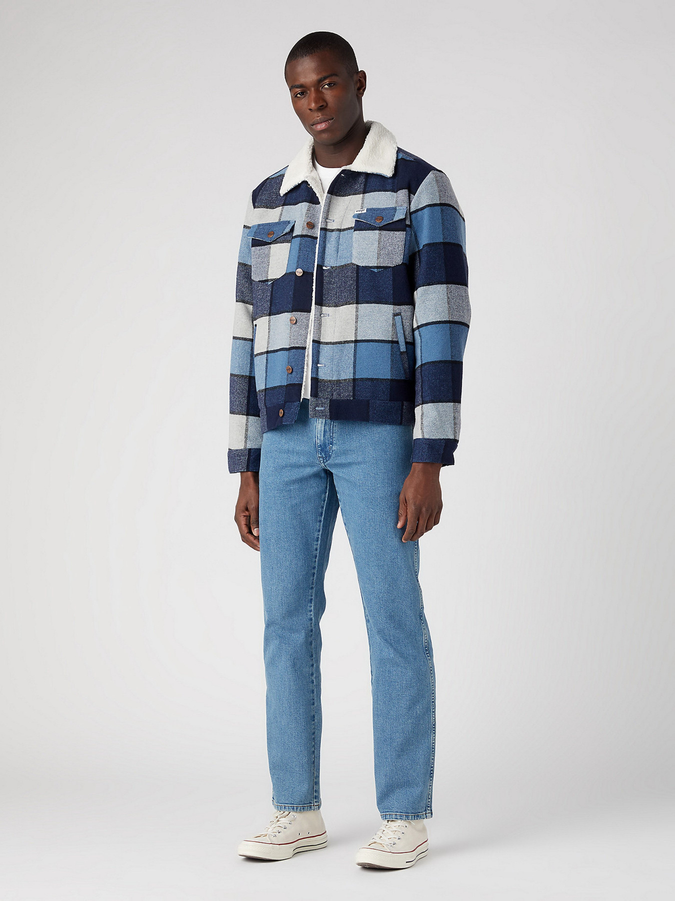 Прямые джинсы Wrangler Texas модель 112341389 Фото