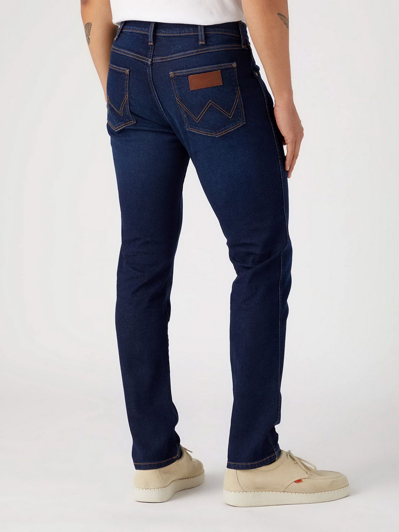 Зауженные джинсы Wrangler Larston модель 112341469 Фото