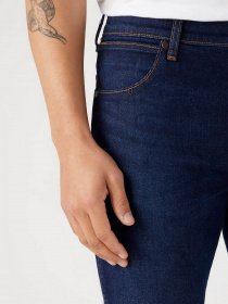 Зауженные джинсы Wrangler Larston модель 112341469 Фото