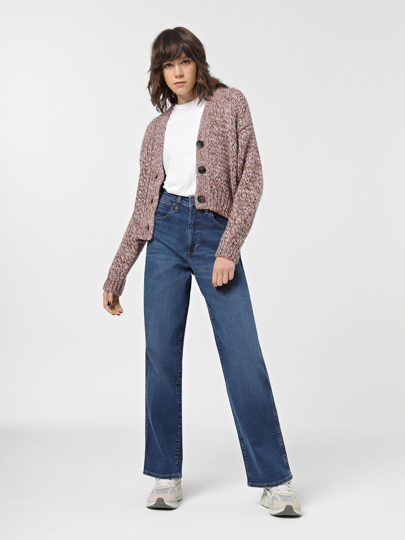 Прямі джинси Wrangler Mom Relaxed модель 112339502 Фото