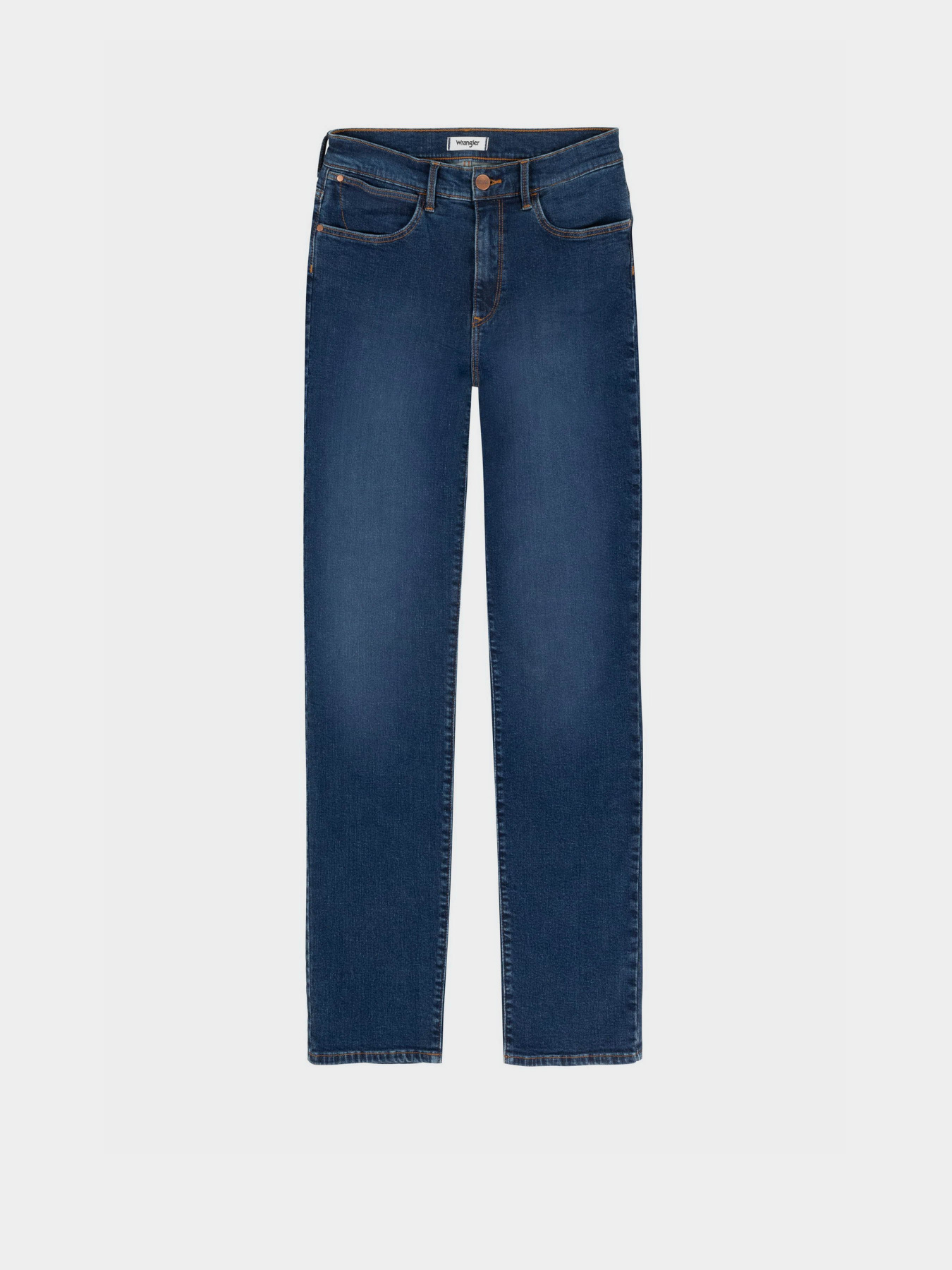Прямые джинсы Wrangler Straight модель 112339496 Фото