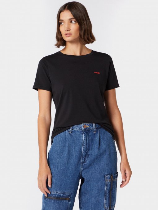 Футболка Wrangler Sign Off Tee модель W7Q0EV100 Фото