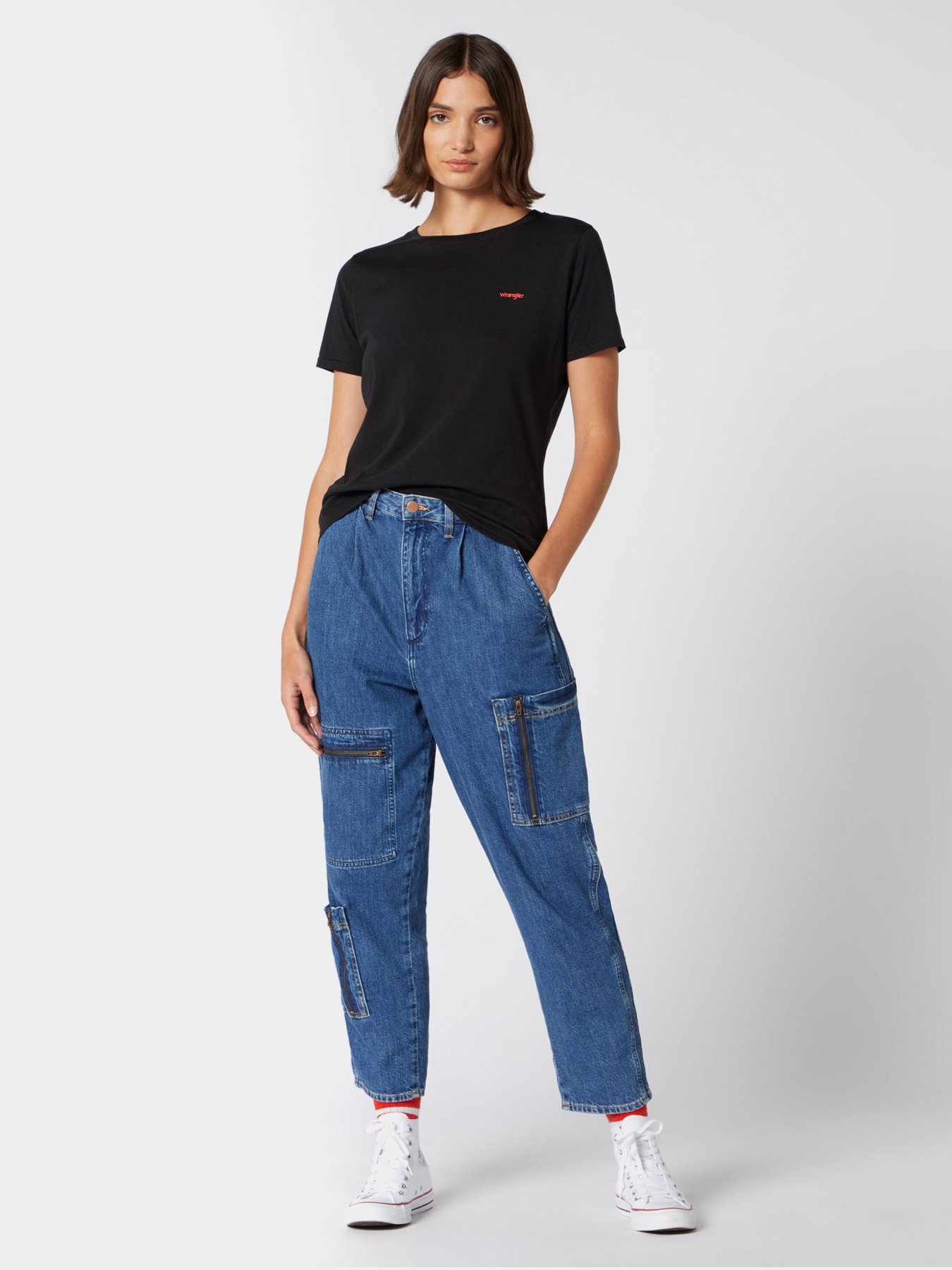 Футболка Wrangler Sign Off Tee модель W7Q0EV100 Фото