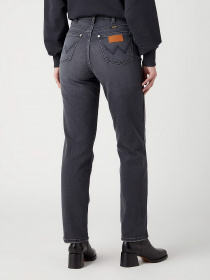 Джинсы мом Wrangler Mom Straight модель 112343581 Фото