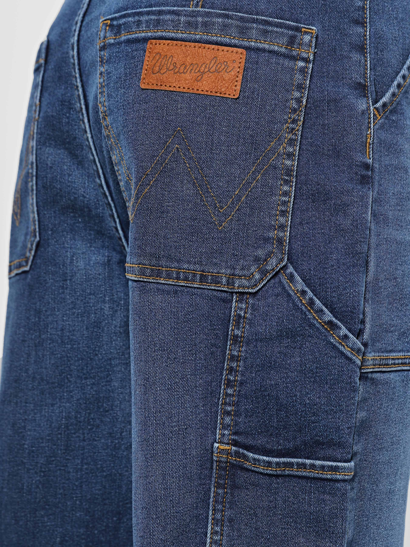 Широкі джинси Wrangler Cropped Carpenter модель 112339507 Фото