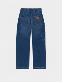 Широкі джинси Wrangler Cropped Carpenter модель 112339507 Фото