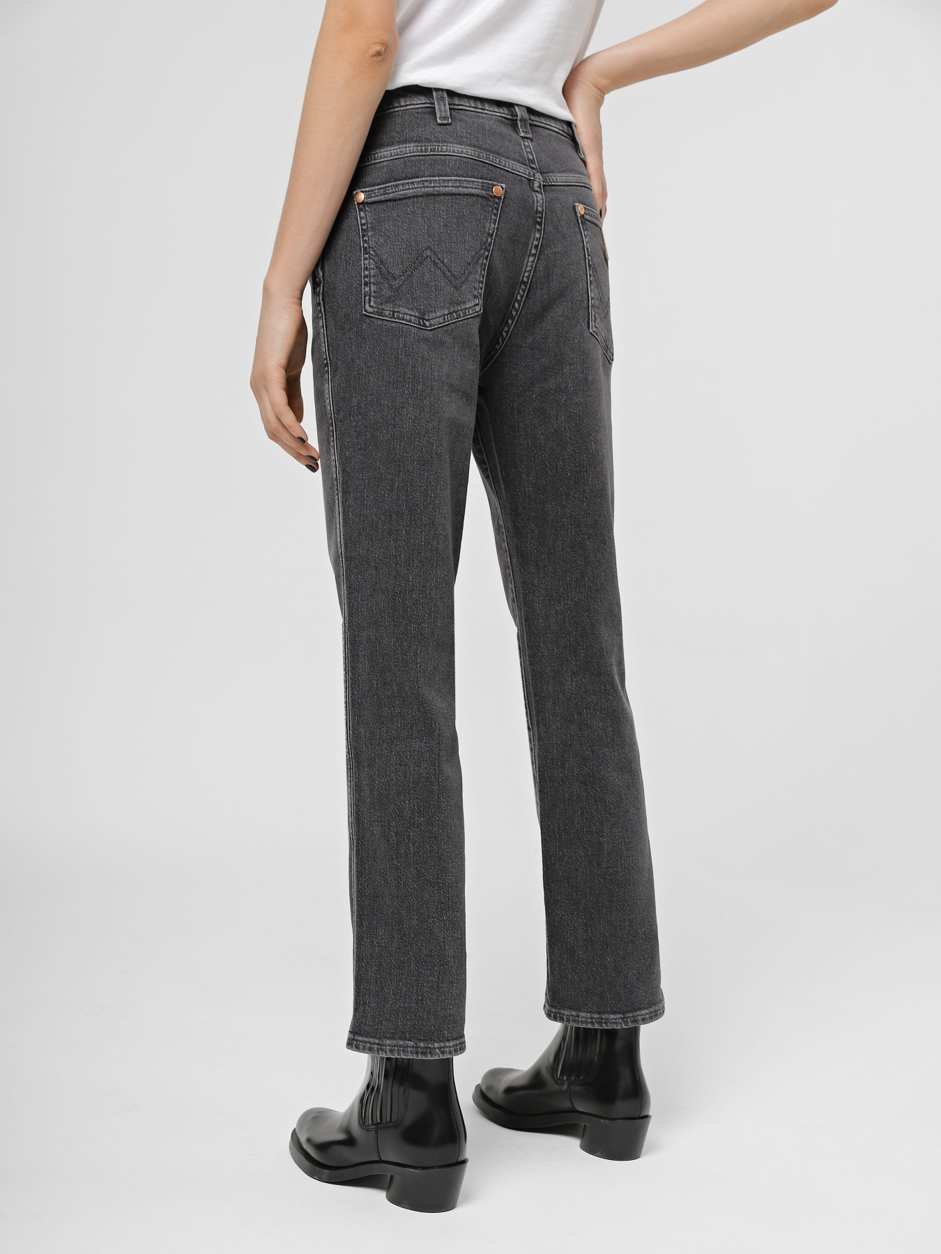 Прямые джинсы Wrangler Wild West модель 112339503 Фото