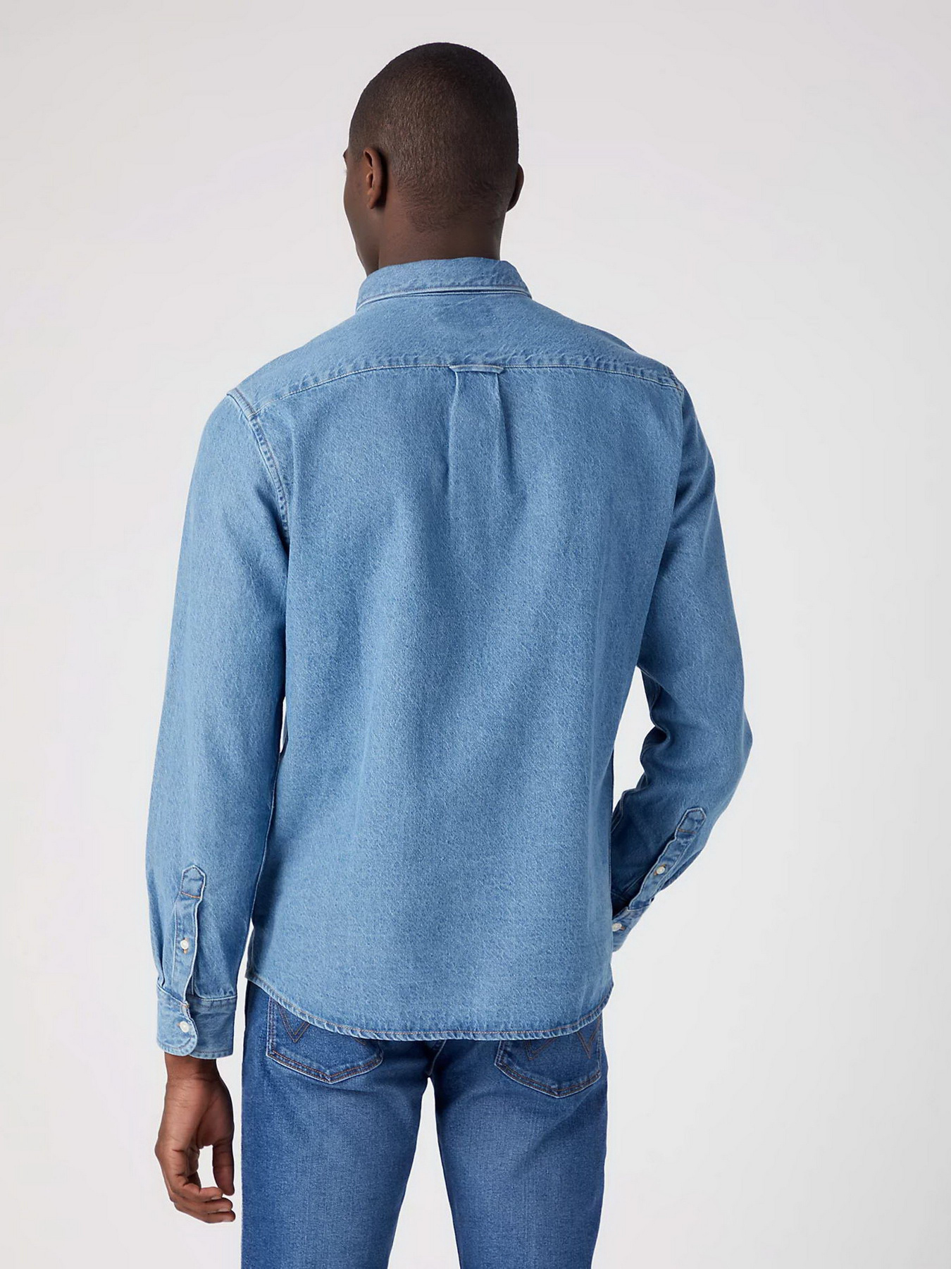 Сорочка Wrangler Ls 1 Pkt Button Down модель 112341914 Фото