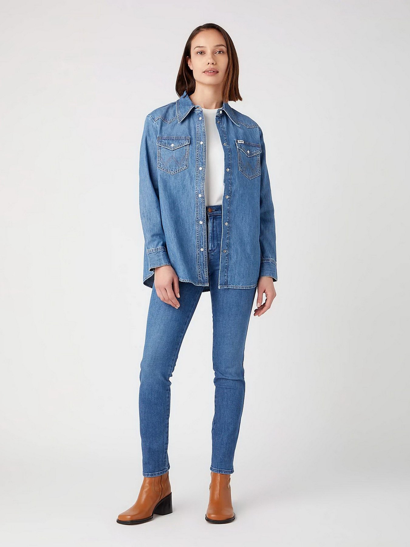 Сорочка Wrangler Heritage модель 112342719 Фото