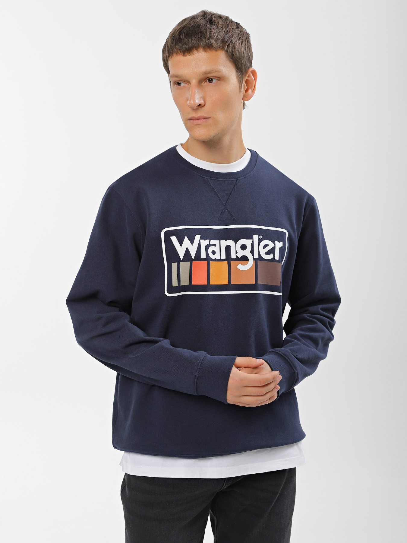 Світшот Wrangler Graphic Crew Sweat модель 112339482 Фото
