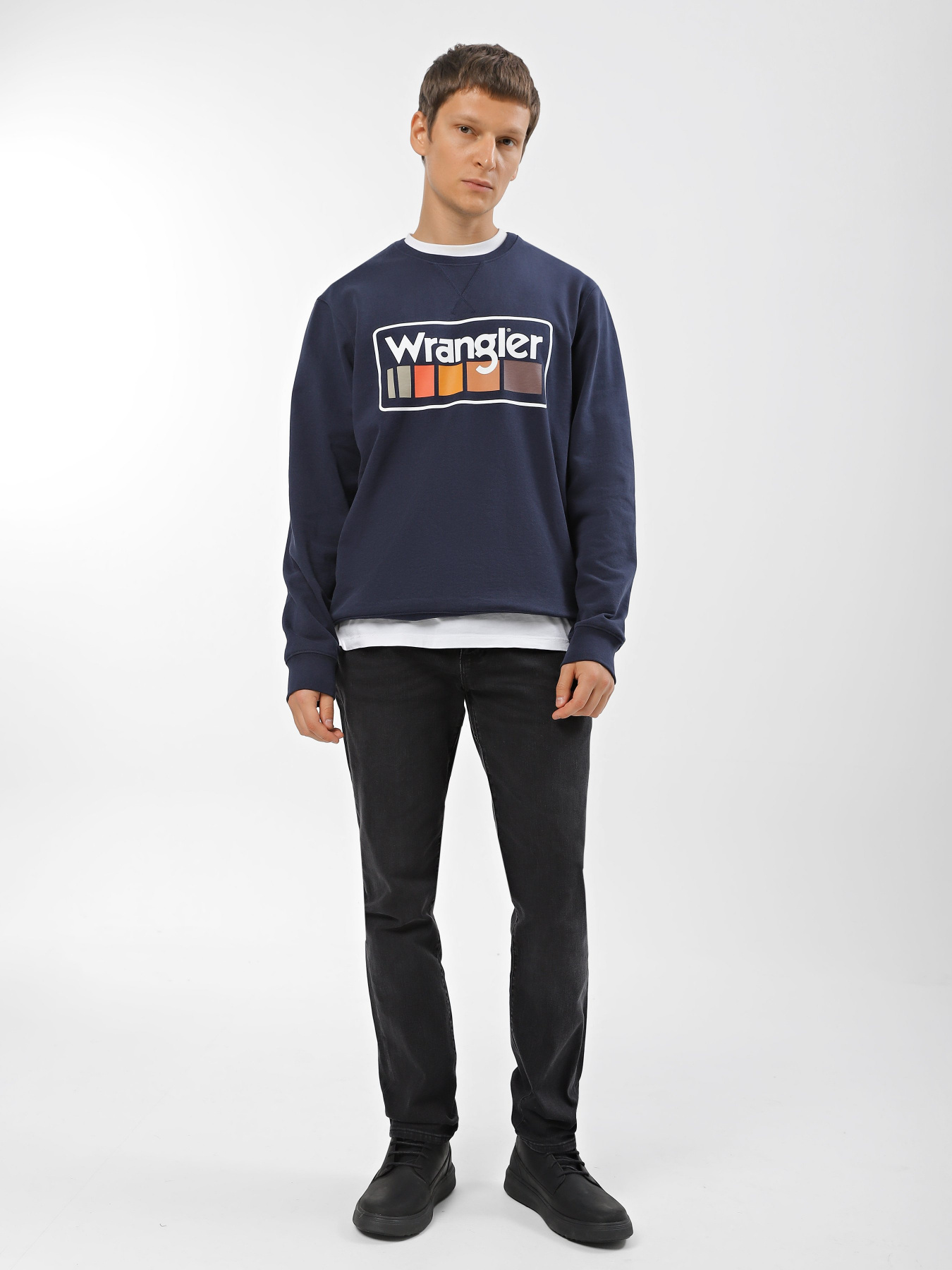 Свитшот Wrangler Graphic Crew Sweat модель 112339482 Фото