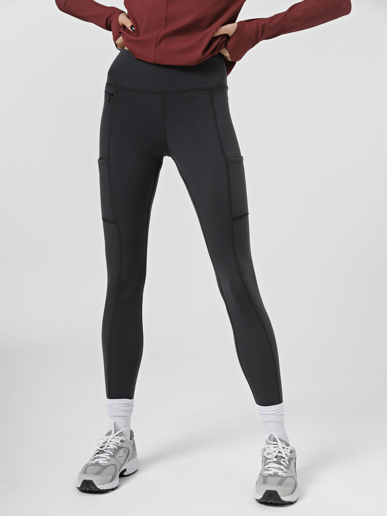 Спортивні леггінси Wrangler Brushed Back модель 112338860 Фото