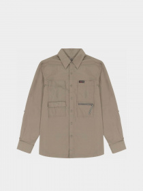 Рубашка повседневная Wrangler Technical Fleece модель 112338866 Фото