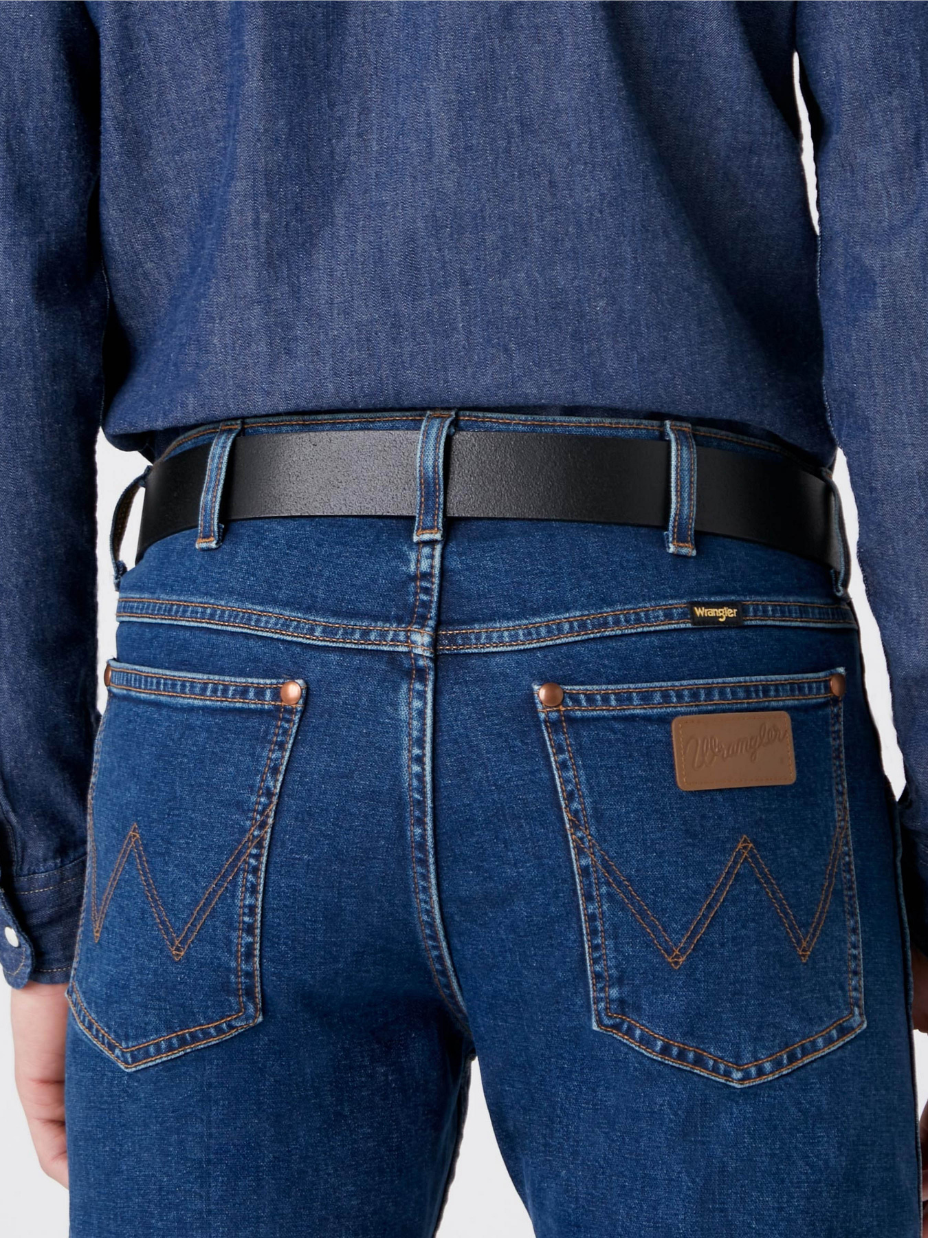 Ремінь Wrangler Metal Loop модель W0080US01 Фото