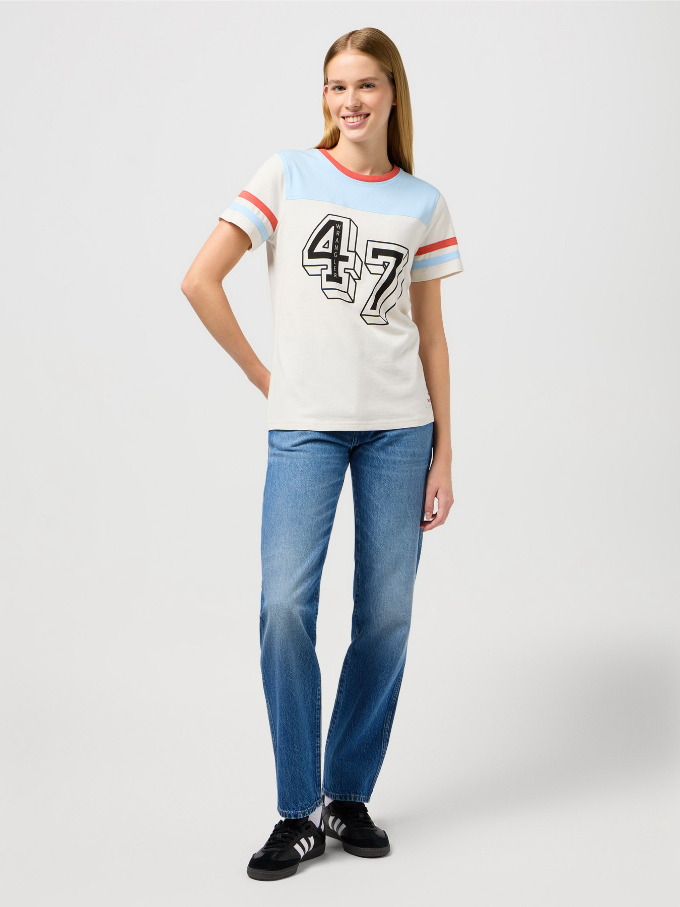 Футболка Wrangler Slim Yoke модель 112350188 Фото