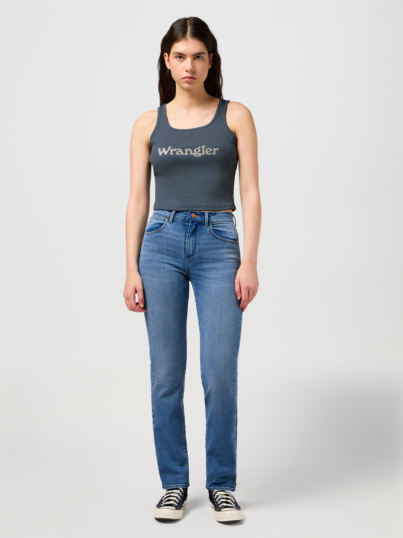 Майка Wrangler Logo Tank модель 112350280 Фото